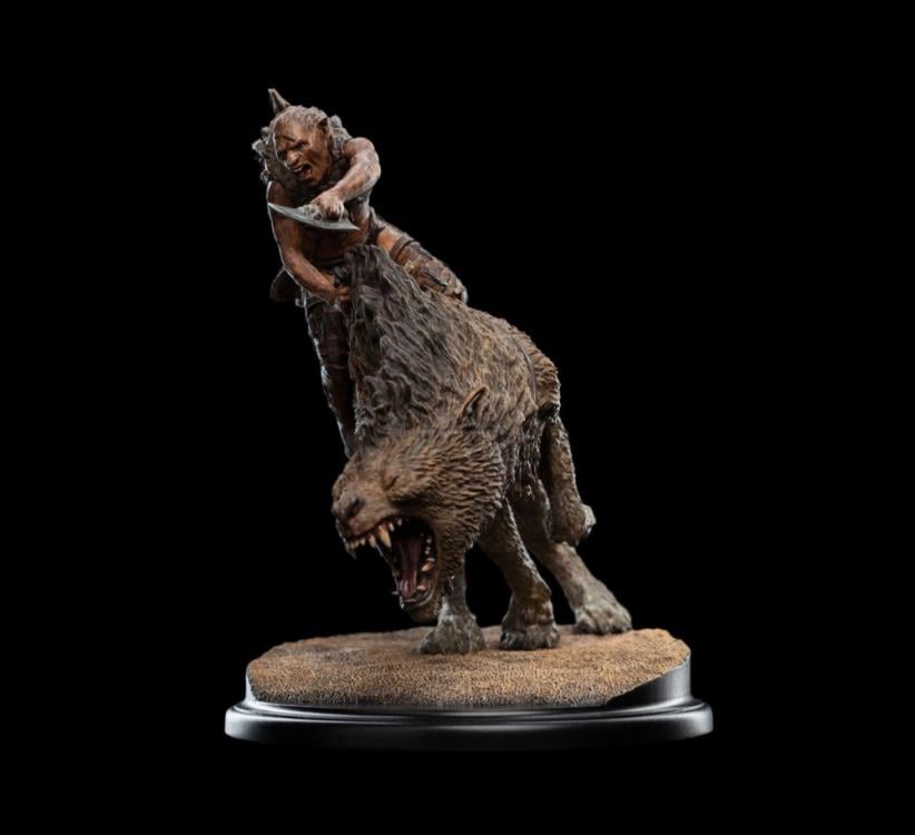 The Lord of the Rings Sharku on Warg Miniature Statue Gallery Image 9