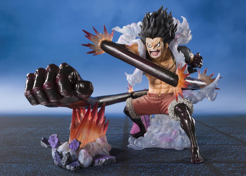 One Piece FiguartsZERO Extra Battle Monkey D. Luffy Gear 4 (Snakeman King Cobra Ver.) (Reissue) Gallery Image 6