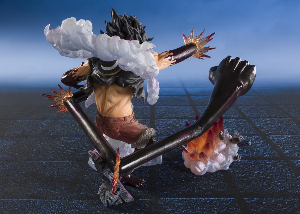 One Piece FiguartsZERO Extra Battle Monkey D. Luffy Gear 4 (Snakeman King Cobra Ver.) (Reissue) Gallery Image 7