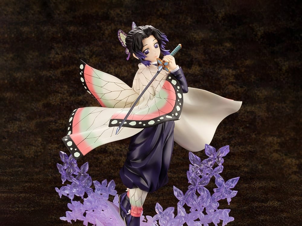 Demon Slayer: Kimetsu no Yaiba ArtFX J Shinobu Kocho 1/8 Scale Figure (Reissue) Gallery Image 1