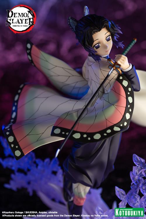 Demon Slayer: Kimetsu no Yaiba ArtFX J Shinobu Kocho 1/8 Scale Figure (Reissue) Gallery Image 13