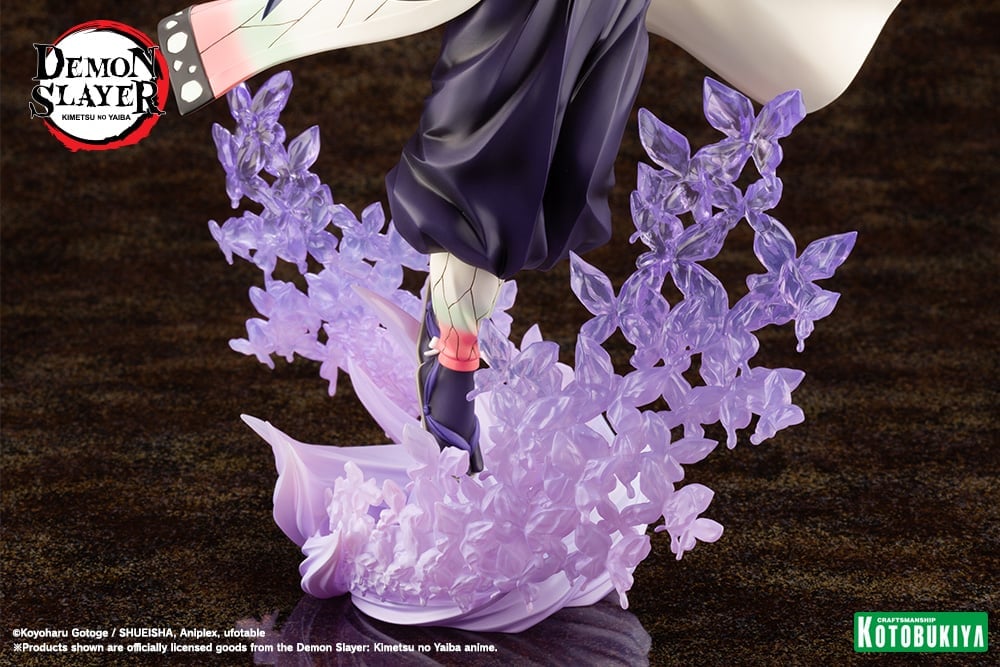 Demon Slayer: Kimetsu no Yaiba ArtFX J Shinobu Kocho 1/8 Scale Figure (Reissue) Gallery Image 11