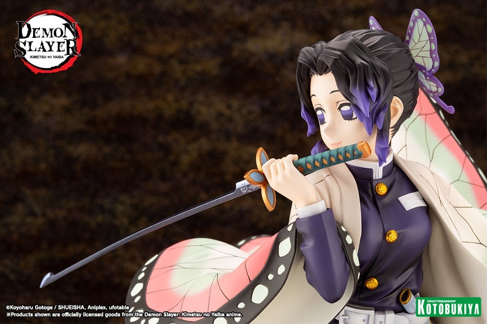 Demon Slayer: Kimetsu no Yaiba ArtFX J Shinobu Kocho 1/8 Scale Figure (Reissue) Gallery Image 10