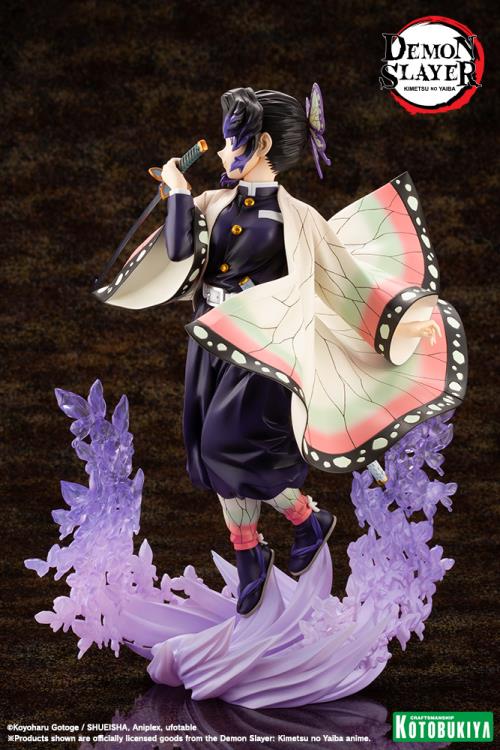Demon Slayer: Kimetsu no Yaiba ArtFX J Shinobu Kocho 1/8 Scale Figure (Reissue) Gallery Image 5