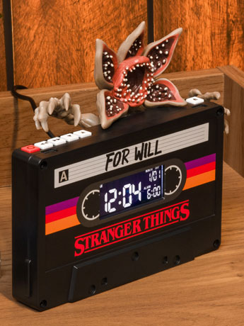 Stranger Things Season 5 Demogorgon Cassette Alarm Clock Gallery Image 2