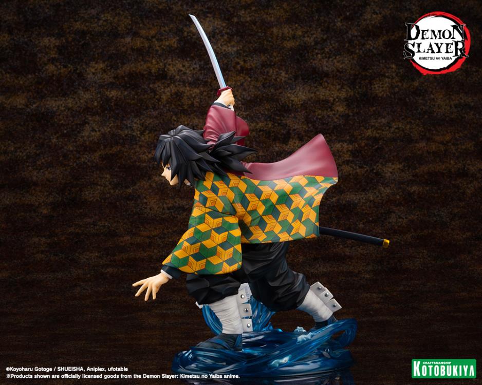 Demon Slayer: Kimetsu no Yaiba ArtFX J Giyu Tomioka 1/8 Scale Figure (Reissue) Gallery Image 6