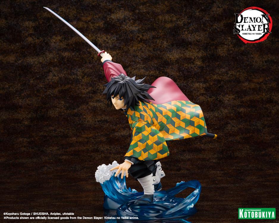 Demon Slayer: Kimetsu no Yaiba ArtFX J Giyu Tomioka 1/8 Scale Figure (Reissue) Gallery Image 4