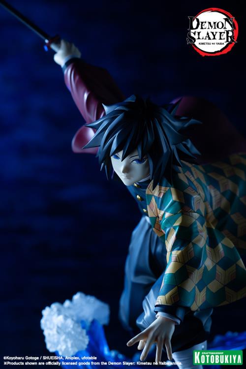 Demon Slayer: Kimetsu no Yaiba ArtFX J Giyu Tomioka 1/8 Scale Figure (Reissue) Gallery Image 14