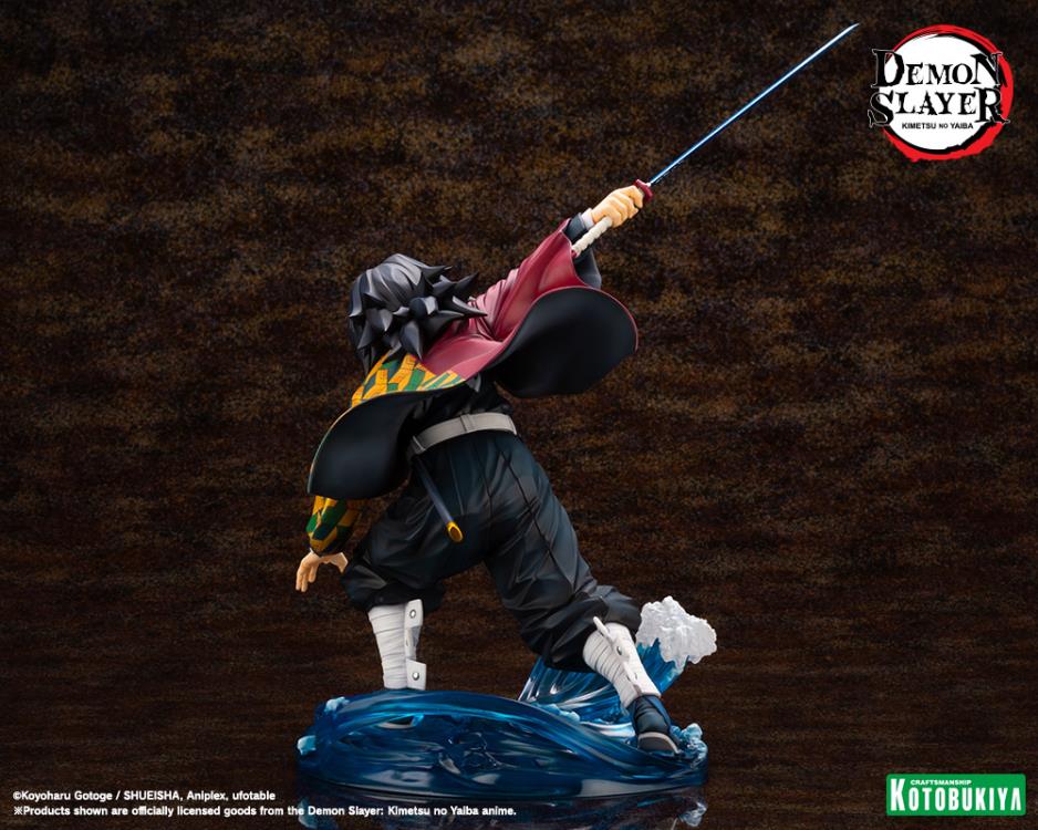 Demon Slayer: Kimetsu no Yaiba ArtFX J Giyu Tomioka 1/8 Scale Figure (Reissue) Gallery Image 5