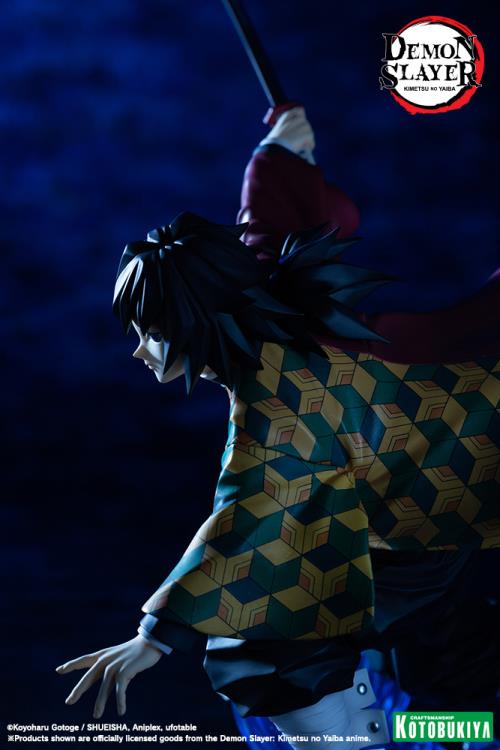 Demon Slayer: Kimetsu no Yaiba ArtFX J Giyu Tomioka 1/8 Scale Figure (Reissue) Gallery Image 15