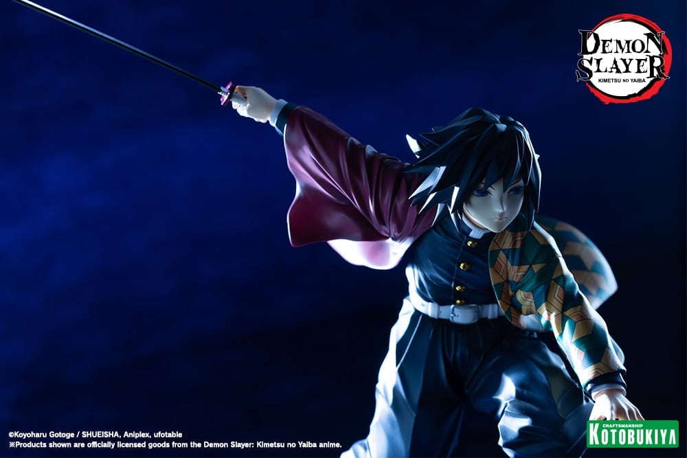 Demon Slayer: Kimetsu no Yaiba ArtFX J Giyu Tomioka 1/8 Scale Figure (Reissue) Gallery Image 16