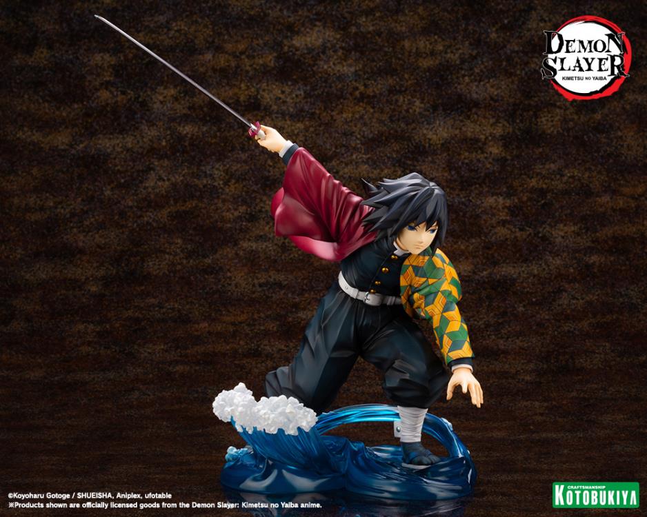 Demon Slayer: Kimetsu no Yaiba ArtFX J Giyu Tomioka 1/8 Scale Figure (Reissue) Gallery Image 10