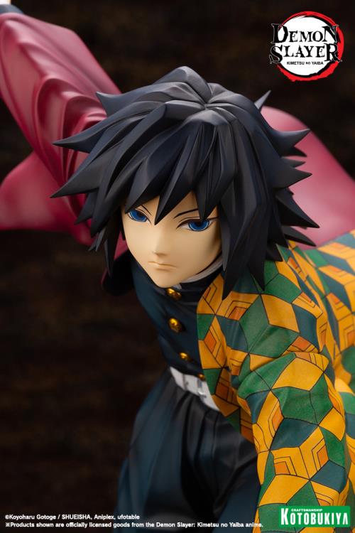 Demon Slayer: Kimetsu no Yaiba ArtFX J Giyu Tomioka 1/8 Scale Figure (Reissue) Gallery Image 11