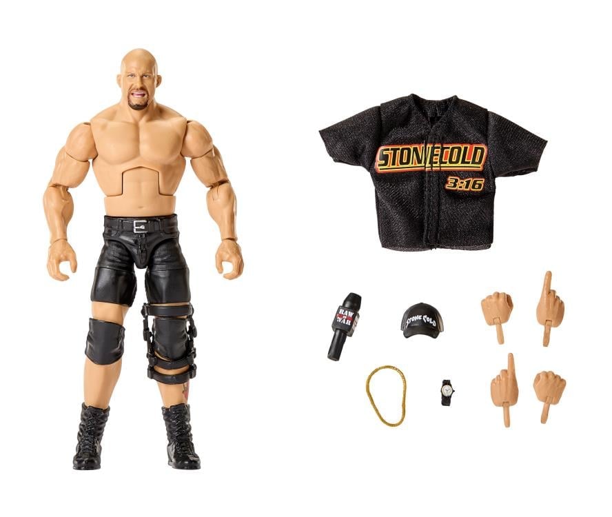 WWE Elite Collection Series #122 "Stone Cold" Steve Austin Action Figure Gallery Image 7