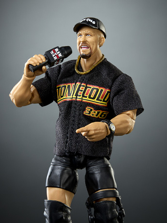 WWE Elite Collection Series #122 "Stone Cold" Steve Austin Action Figure Gallery Image 2