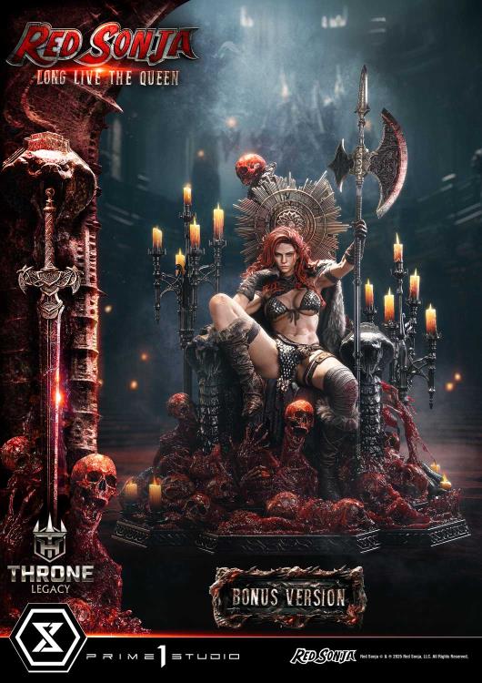 Red Sonja Throne Legacy Red Sonja Long Live the Queen 1/3 Scale