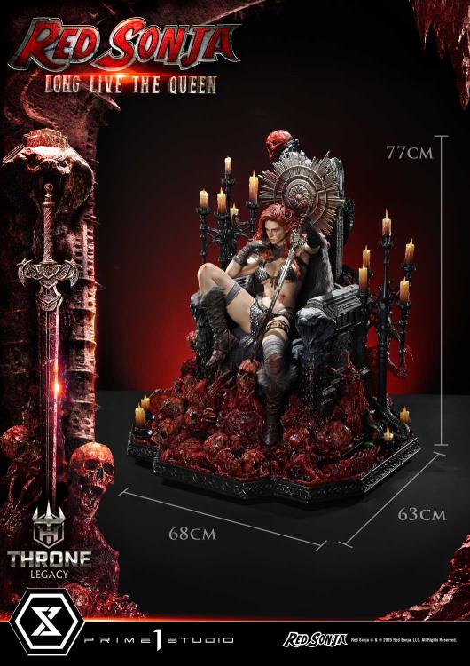 Red Sonja Throne Legacy Red Sonja Long Live the Queen 1/3 Scale