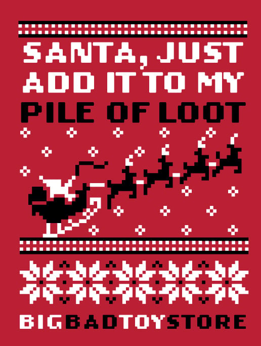 BigBadToyStore Ugly Sweater Holiday T-Shirt (Short-Sleeved) Gallery Image 4