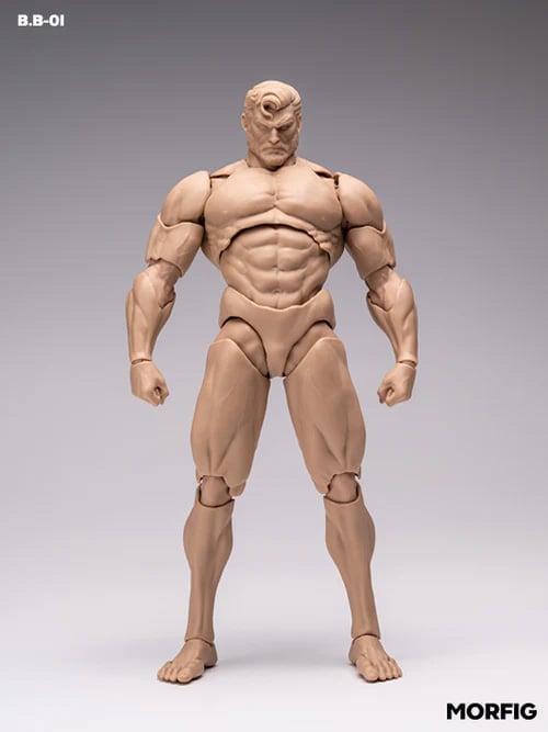 Morfig 1/12 Scale Blank Male Body (Ver. 2) Gallery Image 4