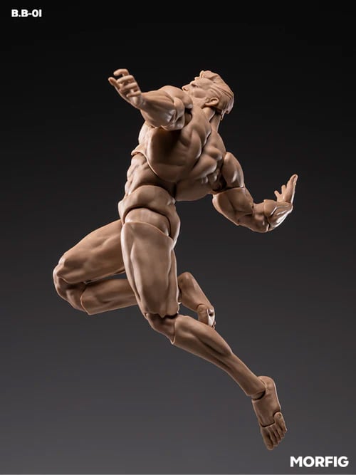 Morfig 1/12 Scale Blank Male Body (Ver. 2) Gallery Image 7