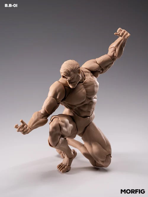 Morfig 1/12 Scale Blank Male Body (Ver. 2) Gallery Image 6