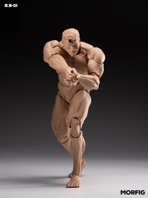 Morfig 1/12 Scale Blank Male Body (Ver. 2) Gallery Image 5