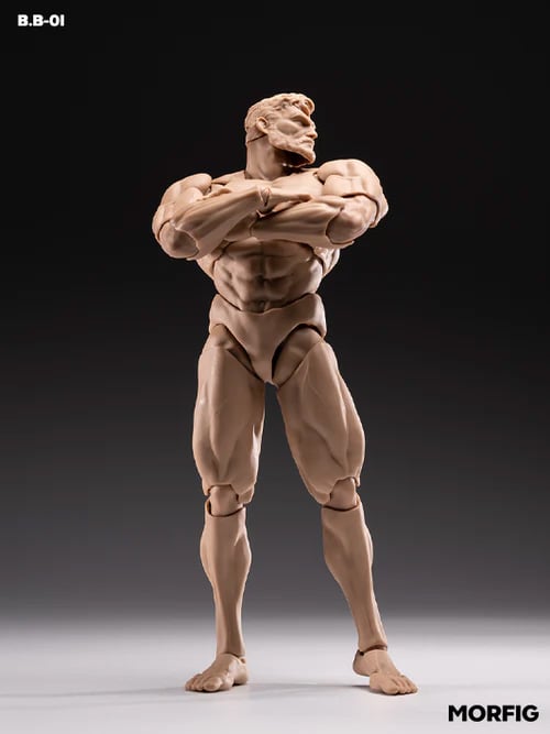 Morfig 1/12 Scale Blank Male Body (Ver. 2) Gallery Image 3