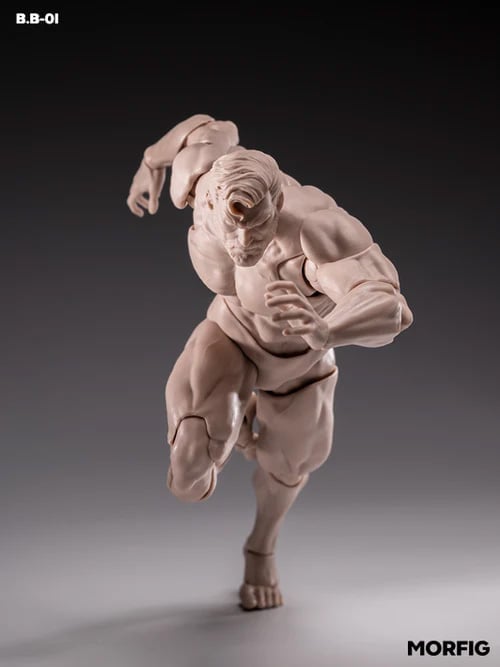 Morfig 1/12 Scale Blank Male Body (Ver. 1) Gallery Image 5