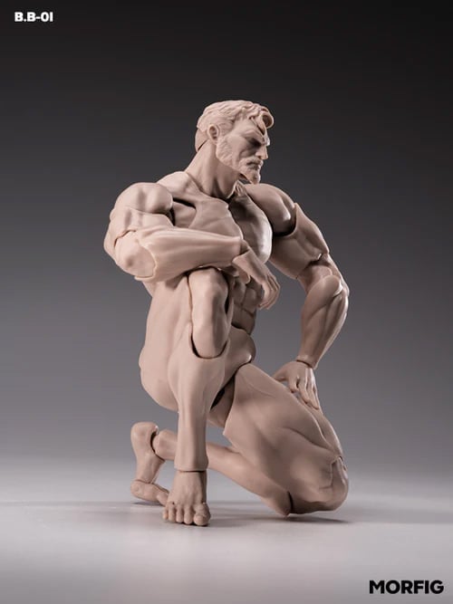 Morfig 1/12 Scale Blank Male Body (Ver. 1) Gallery Image 6