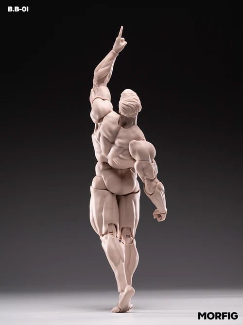 Morfig 1/12 Scale Blank Male Body (Ver. 1) Gallery Image 4