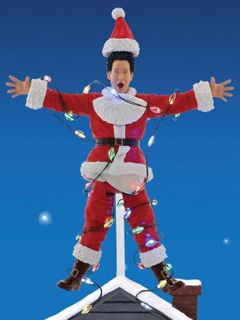 National Lampoon's Christmas Vacation 5 Points Light Shock Clark Griswold Action Figure Gallery Image 2