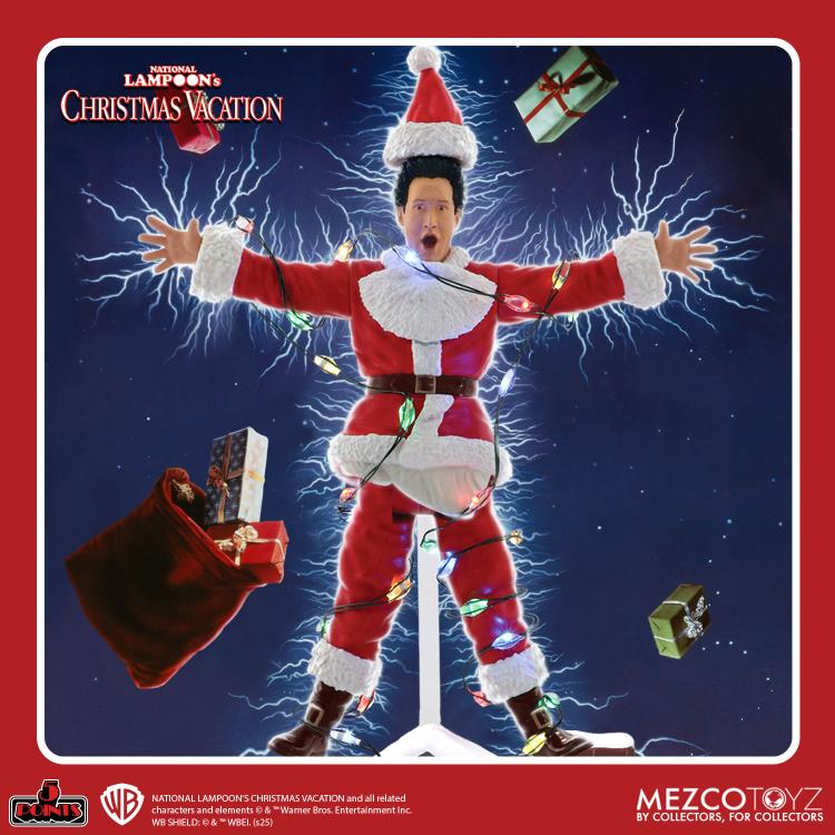 National Lampoon's Christmas Vacation 5 Points Light Shock Clark Griswold Action Figure Gallery Image 3
