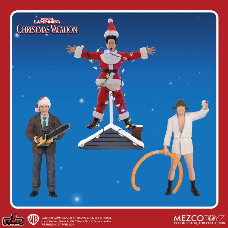 National Lampoon's Christmas Vacation 5 Points Light Shock Clark Griswold Action Figure Gallery Image 8