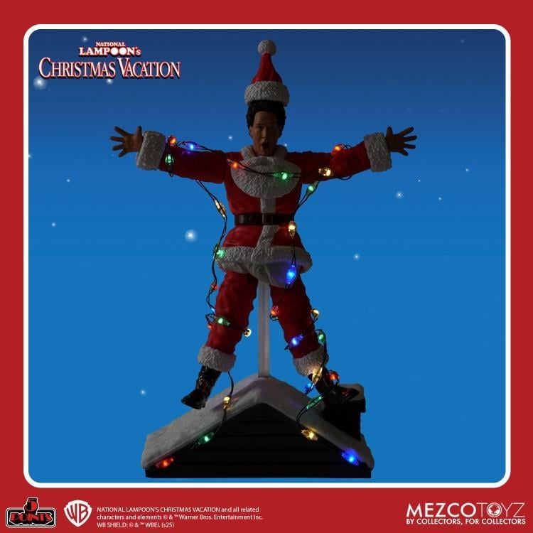 National Lampoon's Christmas Vacation 5 Points Light Shock Clark Griswold Action Figure Gallery Image 6
