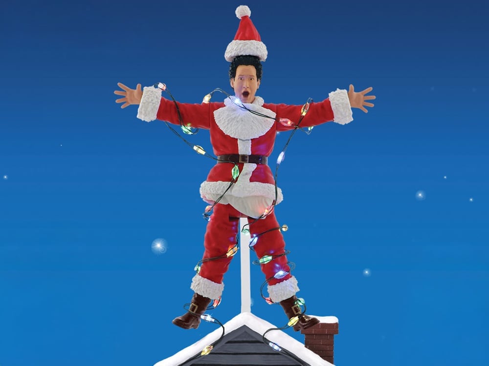 National Lampoon's Christmas Vacation 5 Points Light Shock Clark Griswold Action Figure Gallery Image 1
