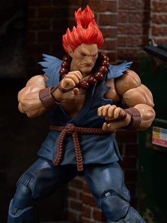 Figurine Street Fighter – Akira (Capcom) – De Agostini – Vinyle – NEUVE RARE