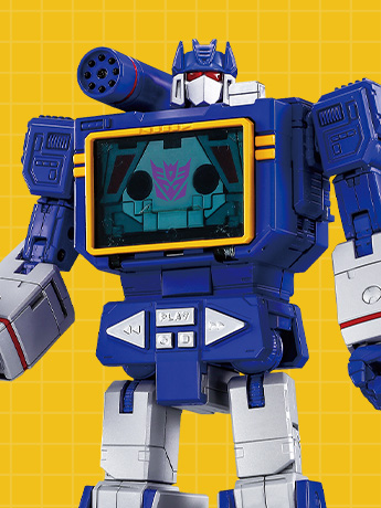 Transformers Masterpiece G MPG-19 Soundwave and Condor (Laserbeak) Action Figure Two-Pack Gallery Image 2