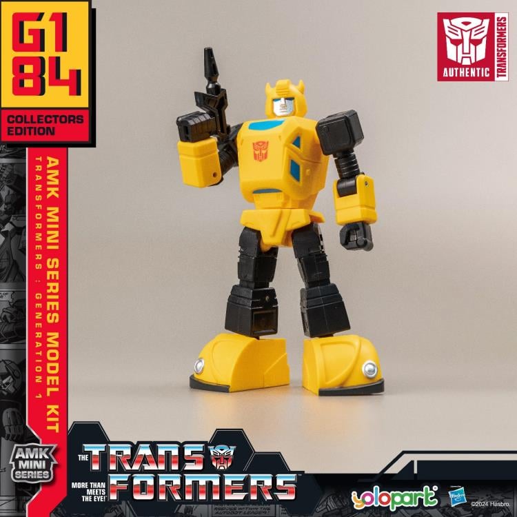 Transformers AMK Mini G1 Bumblebee Model Kit Gallery Image 8