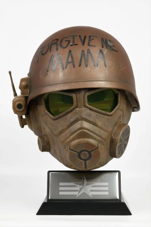 Fallout New California Republic Rangers Wearable Helmet Limited Edition Replica Gallery Image 10