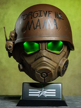 Fallout New California Republic Rangers Wearable Helmet Limited Edition Replica Gallery Image 2