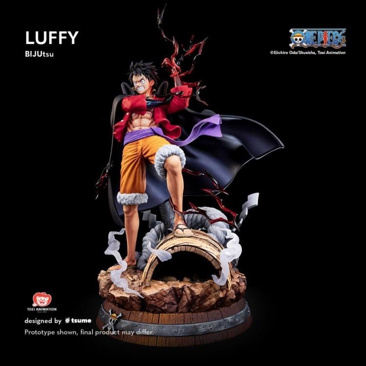 One Piece BIJUtsu Monkey D. Luffy Limited Edition Statue 1/4 Scale Statue Gallery Image 9