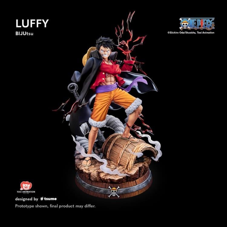 One Piece BIJUtsu Monkey D. Luffy Limited Edition Statue 1/4 Scale Statue Gallery Image 3