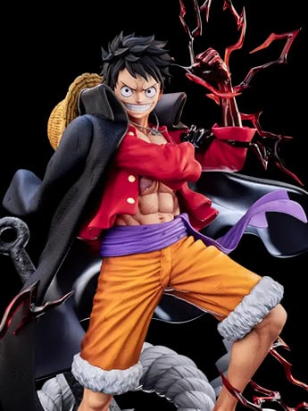 One Piece BIJUtsu Monkey D. Luffy Limited Edition Statue 1/4 Scale Statue Gallery Image 2