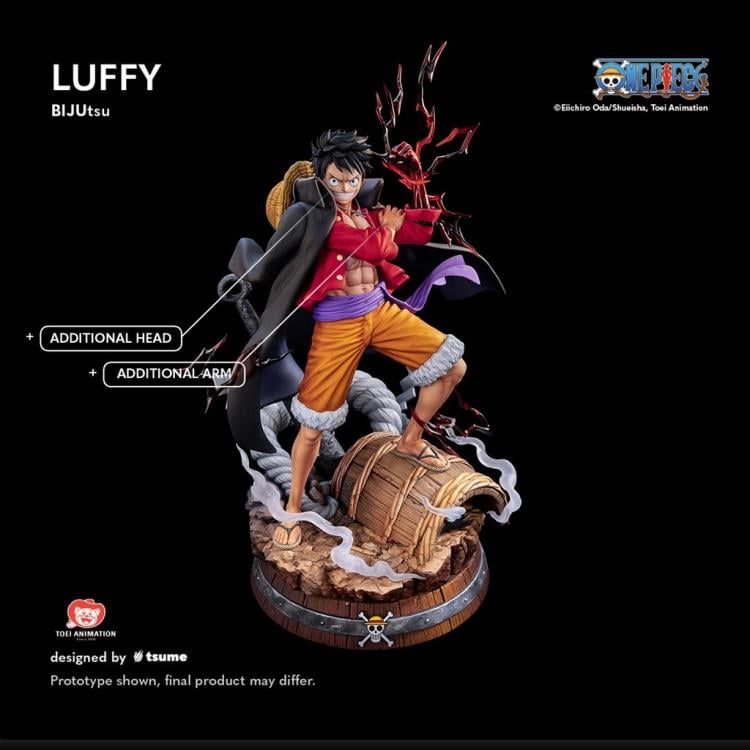One Piece BIJUtsu Monkey D. Luffy Limited Edition Statue 1/4 Scale Statue Gallery Image 15
