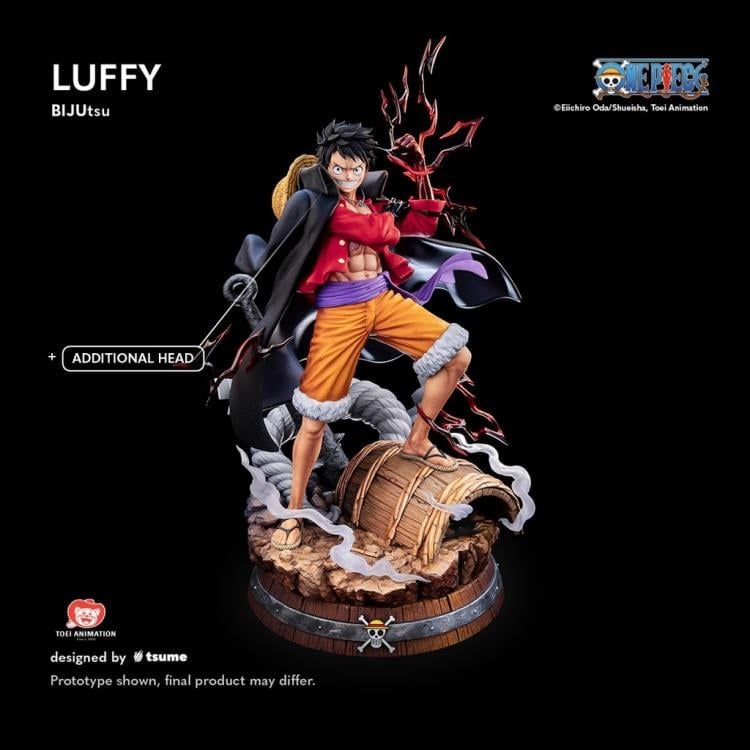 One Piece BIJUtsu Monkey D. Luffy Limited Edition Statue 1/4 Scale Statue Gallery Image 4