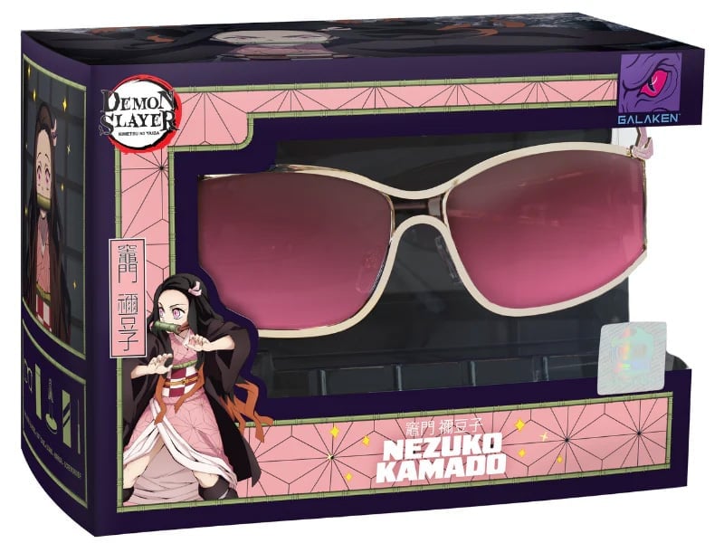 Demon Slayer: Kimetsu no Yaiba Galaken Nezuko Kamado (Asanoha) Sunglasses Gallery Image 5
