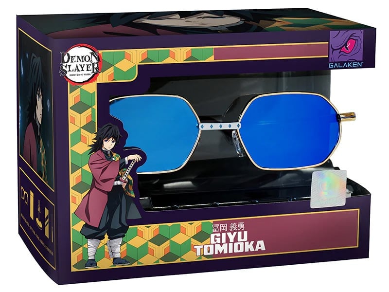 Demon Slayer: Kimetsu no Yaiba Galaken Giyu Tomioka (Water Hashira) Sunglasses Gallery Image 5
