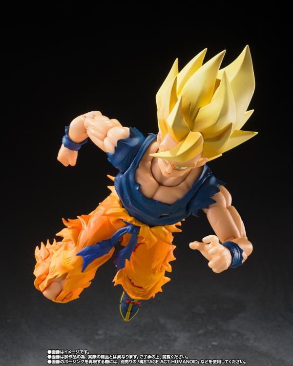 Dragon Ball Z S.H.Figuarts Super Saiyan Goku (Fighter of Rage) Exclusive Action Figure Gallery Image 8