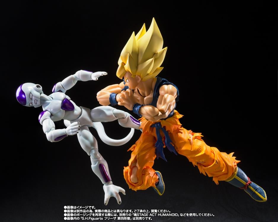 Dragon Ball Z S.H.Figuarts Super Saiyan Goku (Fighter of Rage) Exclusive Action Figure Gallery Image 11