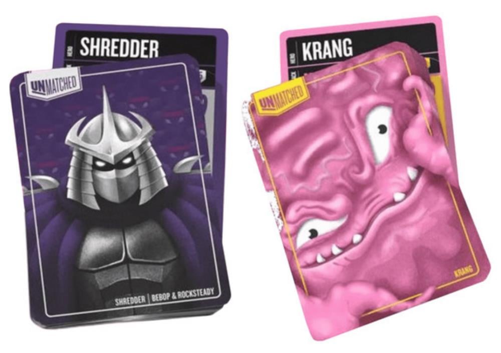 Unmatched Adventures: Teenage Mutant Ninja Turtles: Shredder/Krang Hero Deck Expansion Gallery Image 3